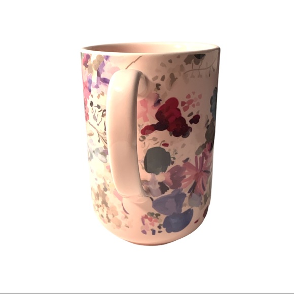 NWT Indigo Winter Floral Tea Collectible Mug Cup 14 oz Stainless Steel Infuser - Picture 3 of 7